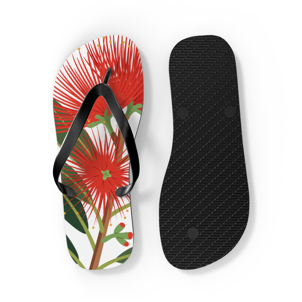 Aotearoa New Zealand Pohutukawa Jandals