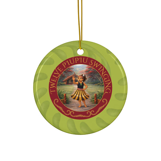 Day 12 of 12 - Twelve Piupiu Swinging | From the Twelve Days of a Kiwi Christmas Collection