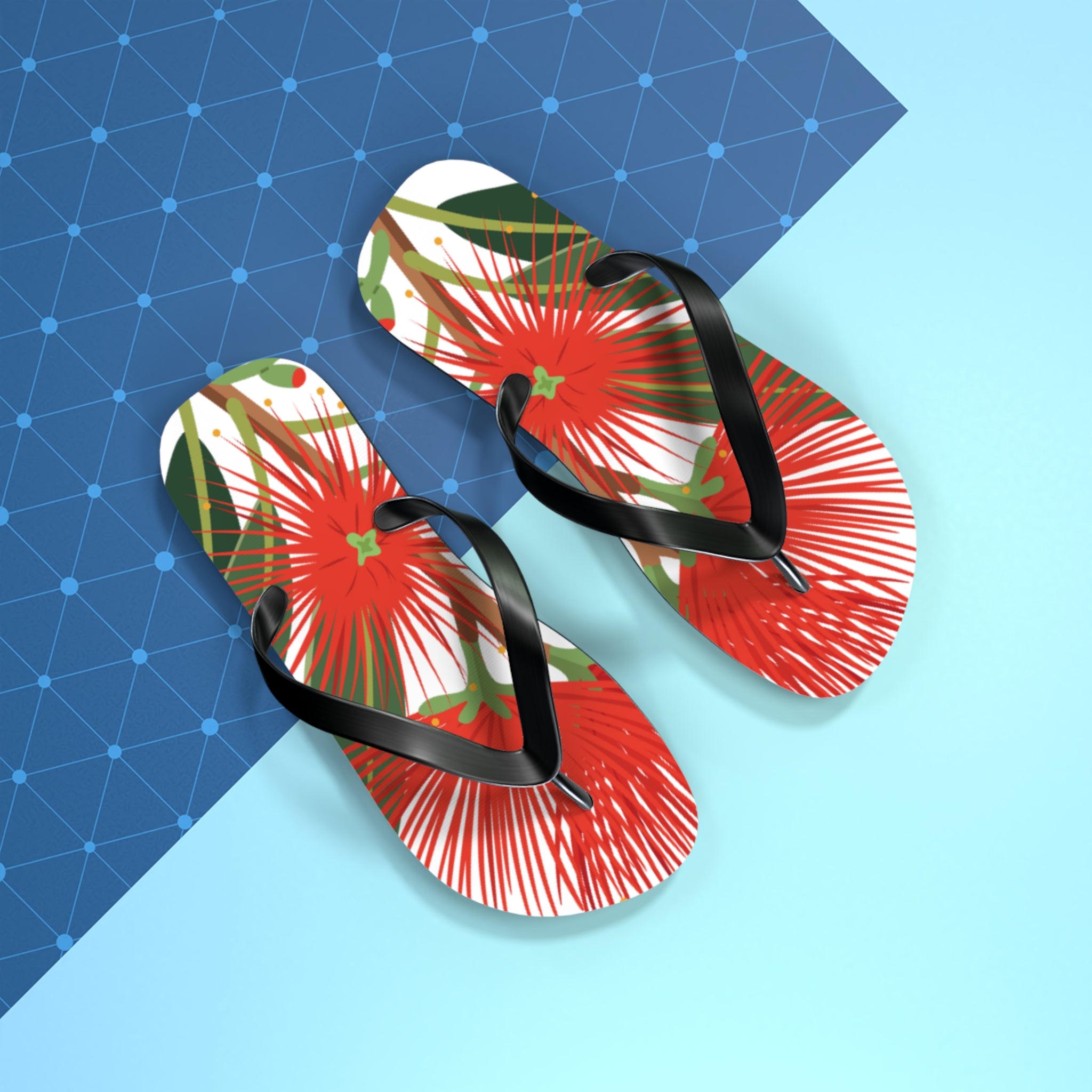 Aotearoa New Zealand Pohutukawa Jandals