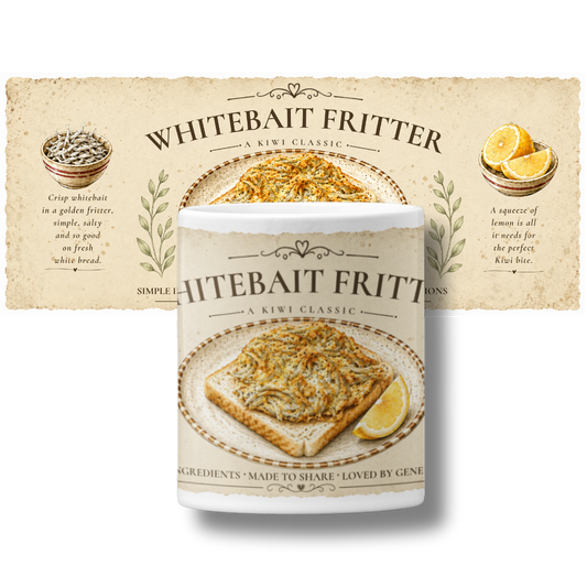 "Whitebait Fritter" Mug