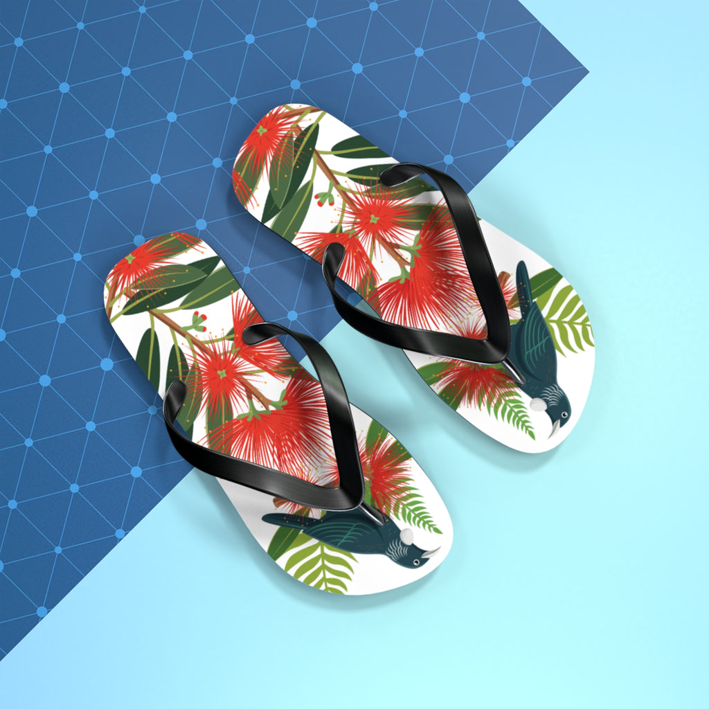 New Zealand Tui Pohutukawa Jandals