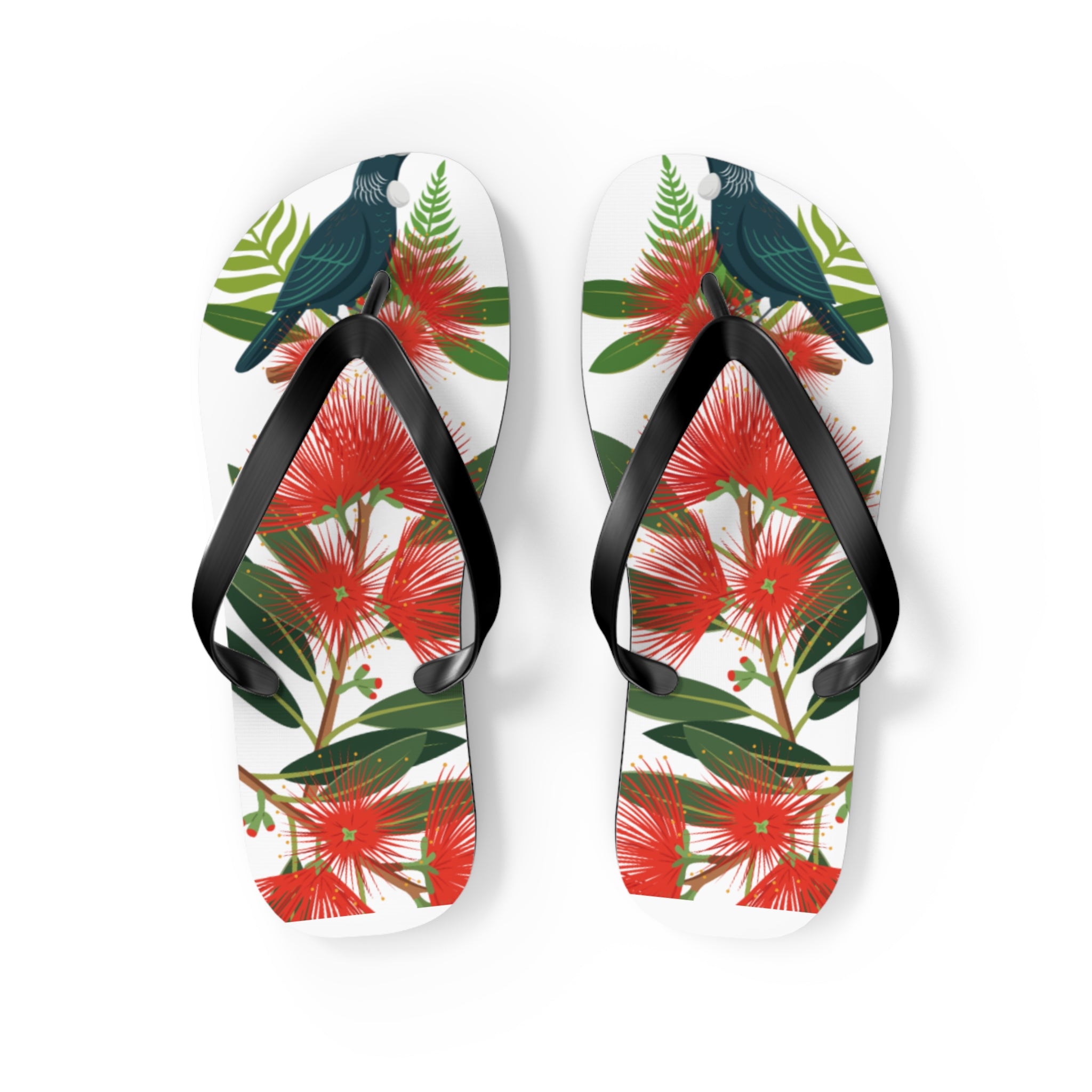 New Zealand Tui Pohutukawa Jandals