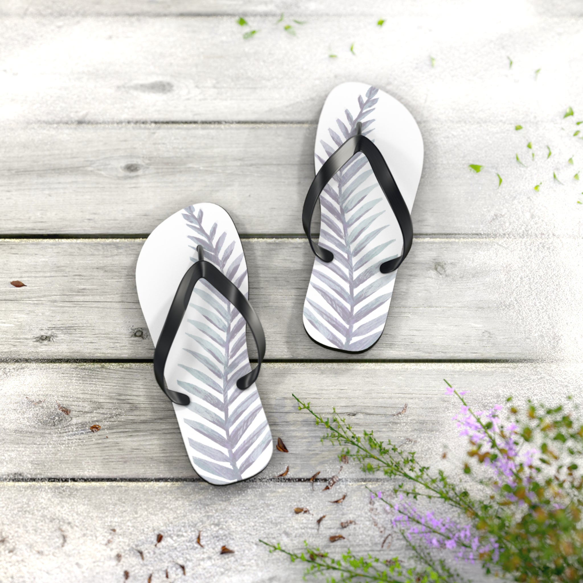 Silver Fern Design Jandals | Aotearoa New Zealand Footwear