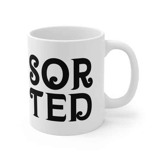 “Sorted” Mug