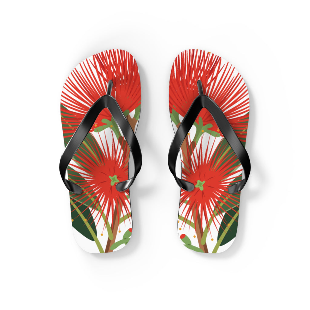 Aotearoa New Zealand Pohutukawa Jandals