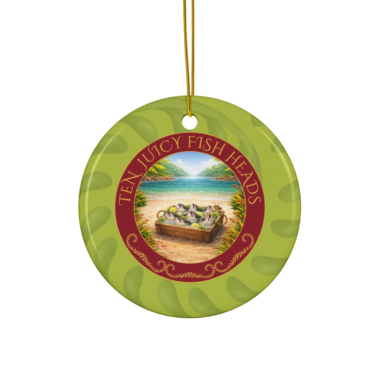 Day 10 of 12 - Ten Juicy Fish Heads | From the Twelve Days of a Kiwi Christmas Collection