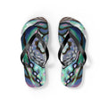 Aotearoa New Zealand Paua Print Jandals | Abalone Design