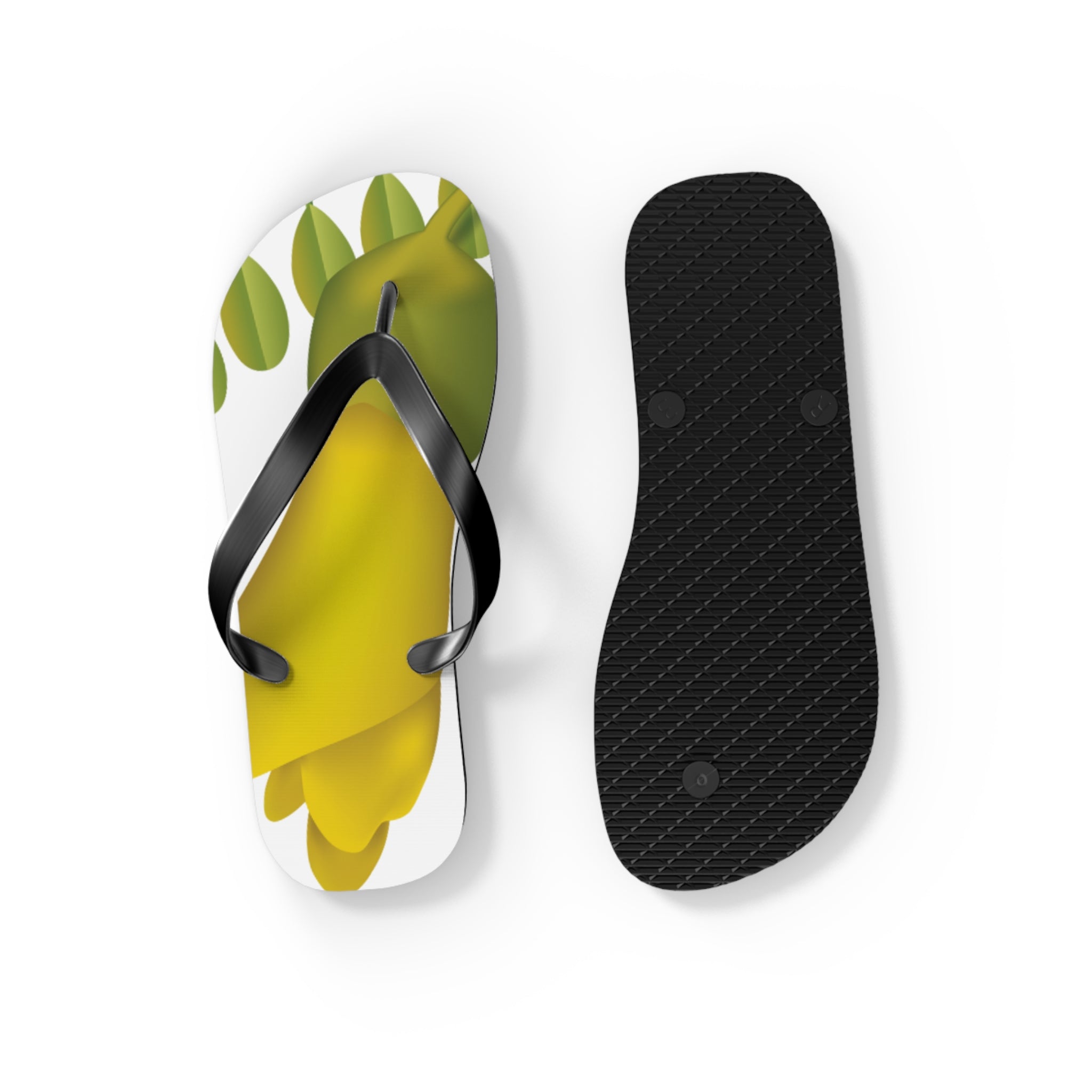 Kowhai Flower Jandals | Aotearoa New Zealand Gift