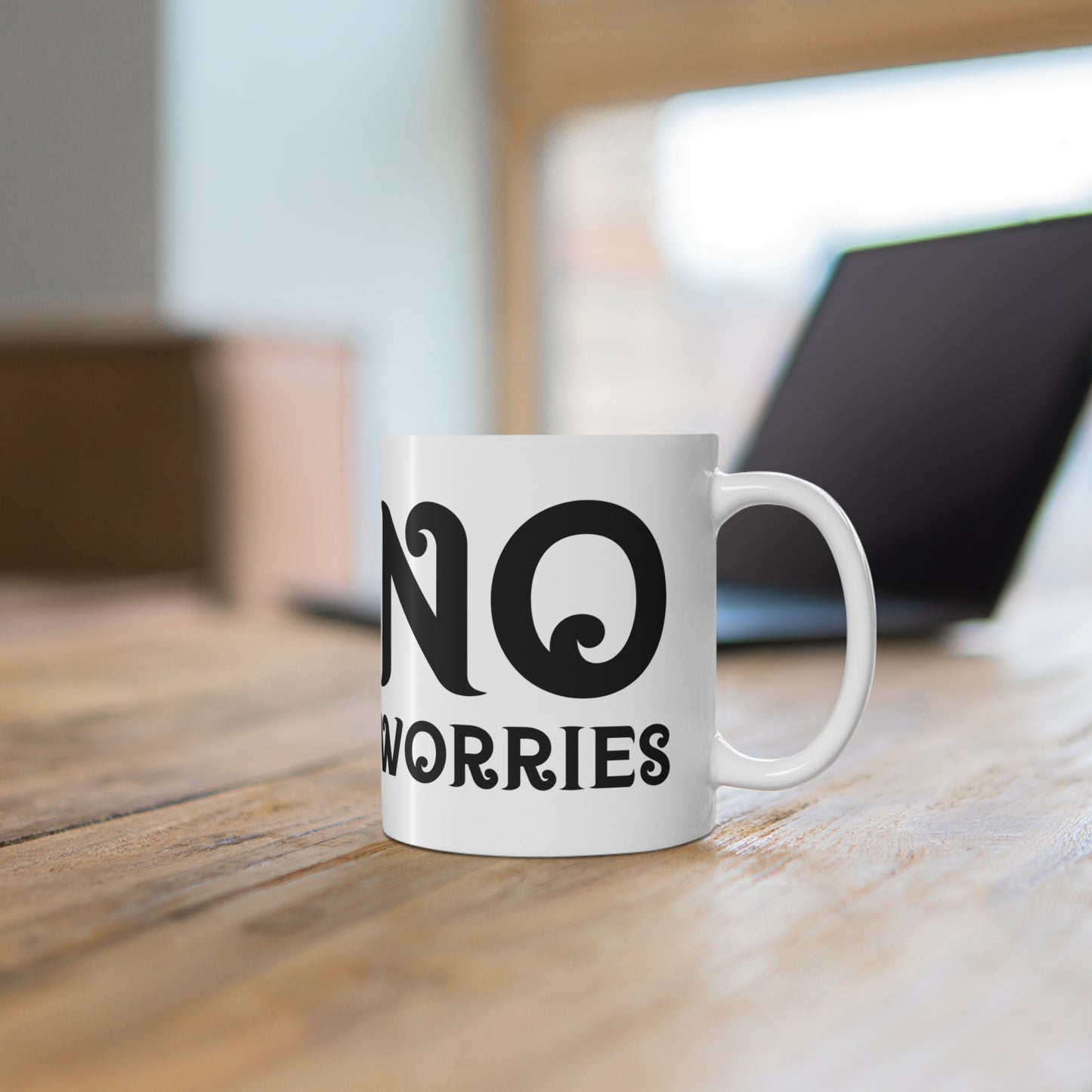 "No Worries" Mug