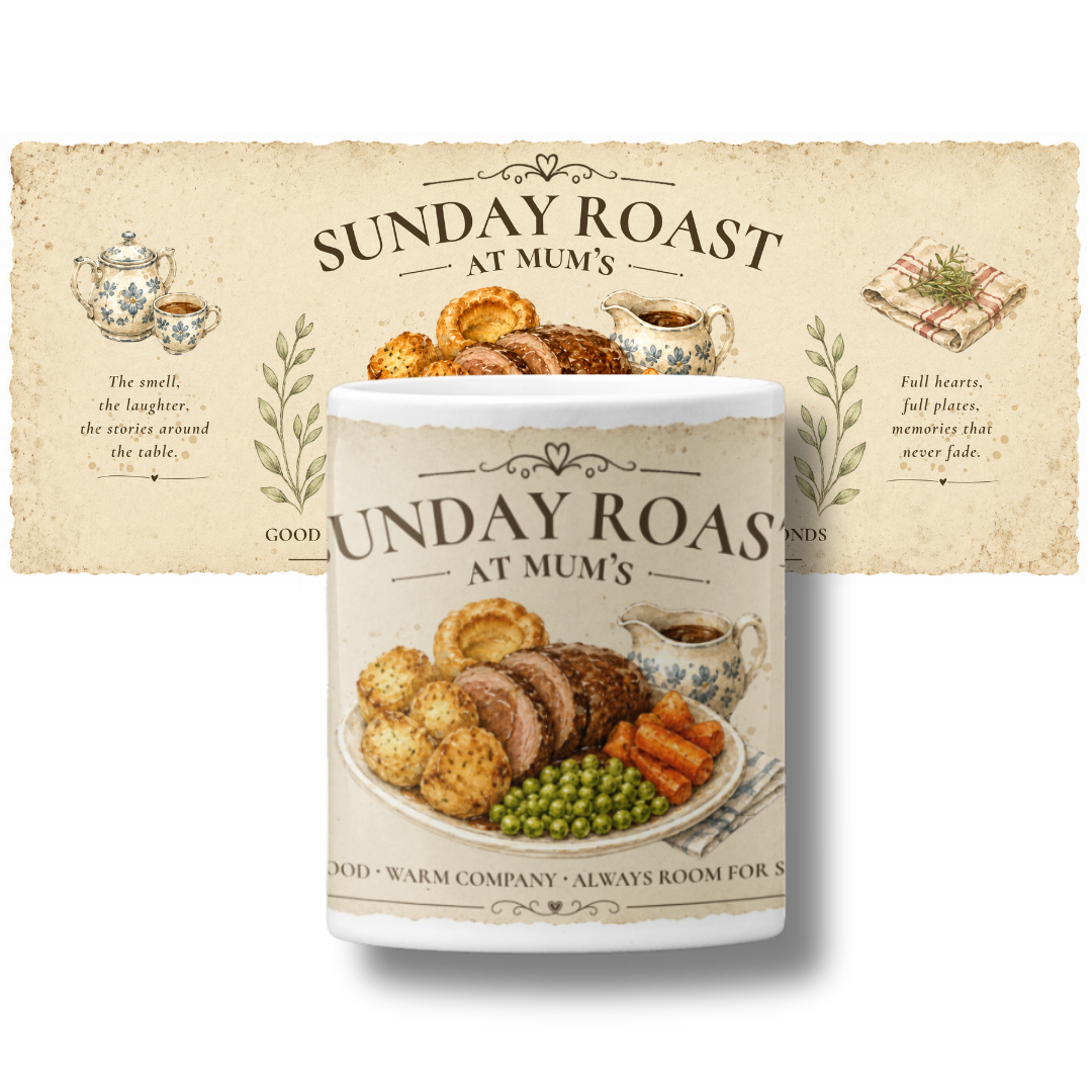 "Sunday Roast at Mum’s" Mug