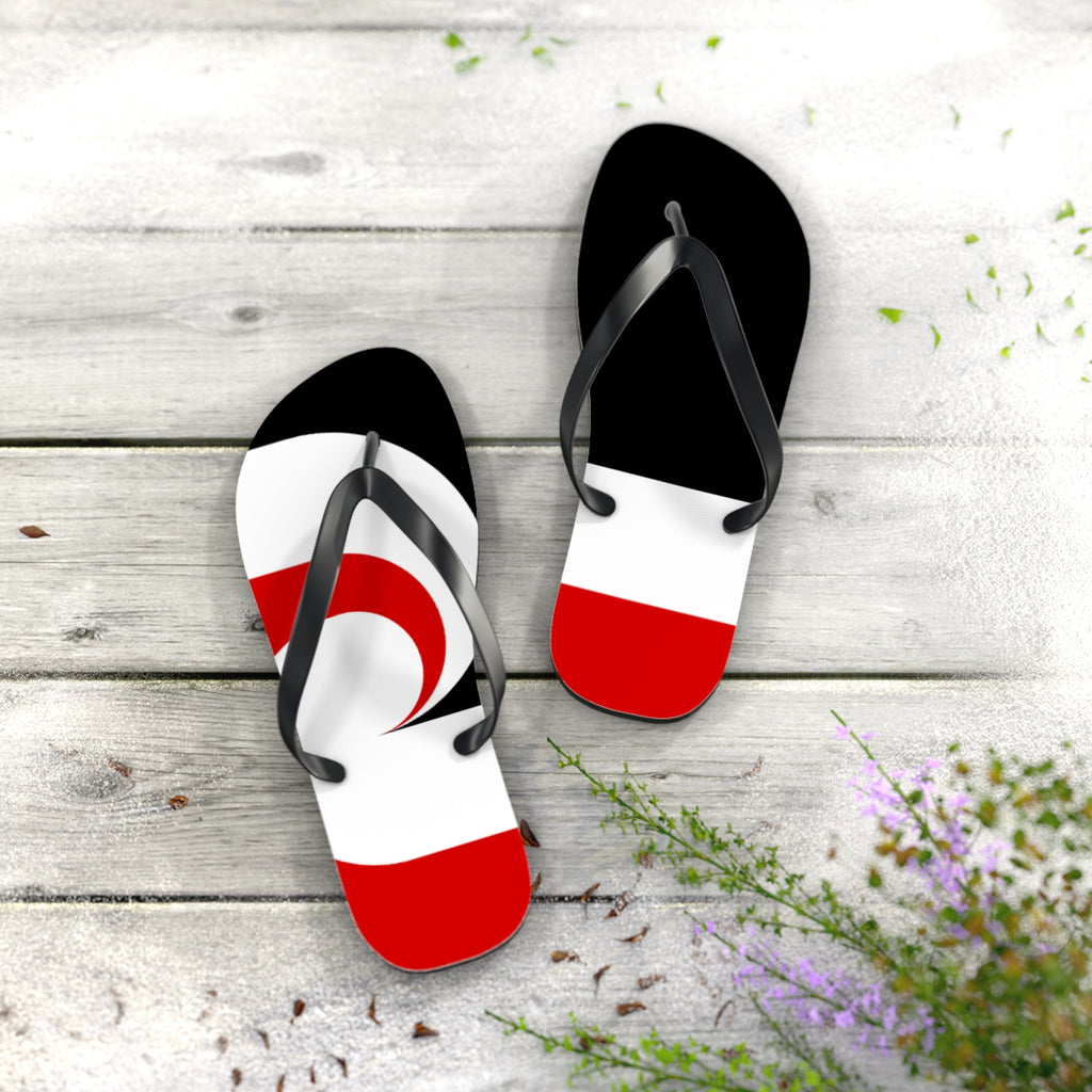 Aotearoa New Zealand Maori Flag Jandals