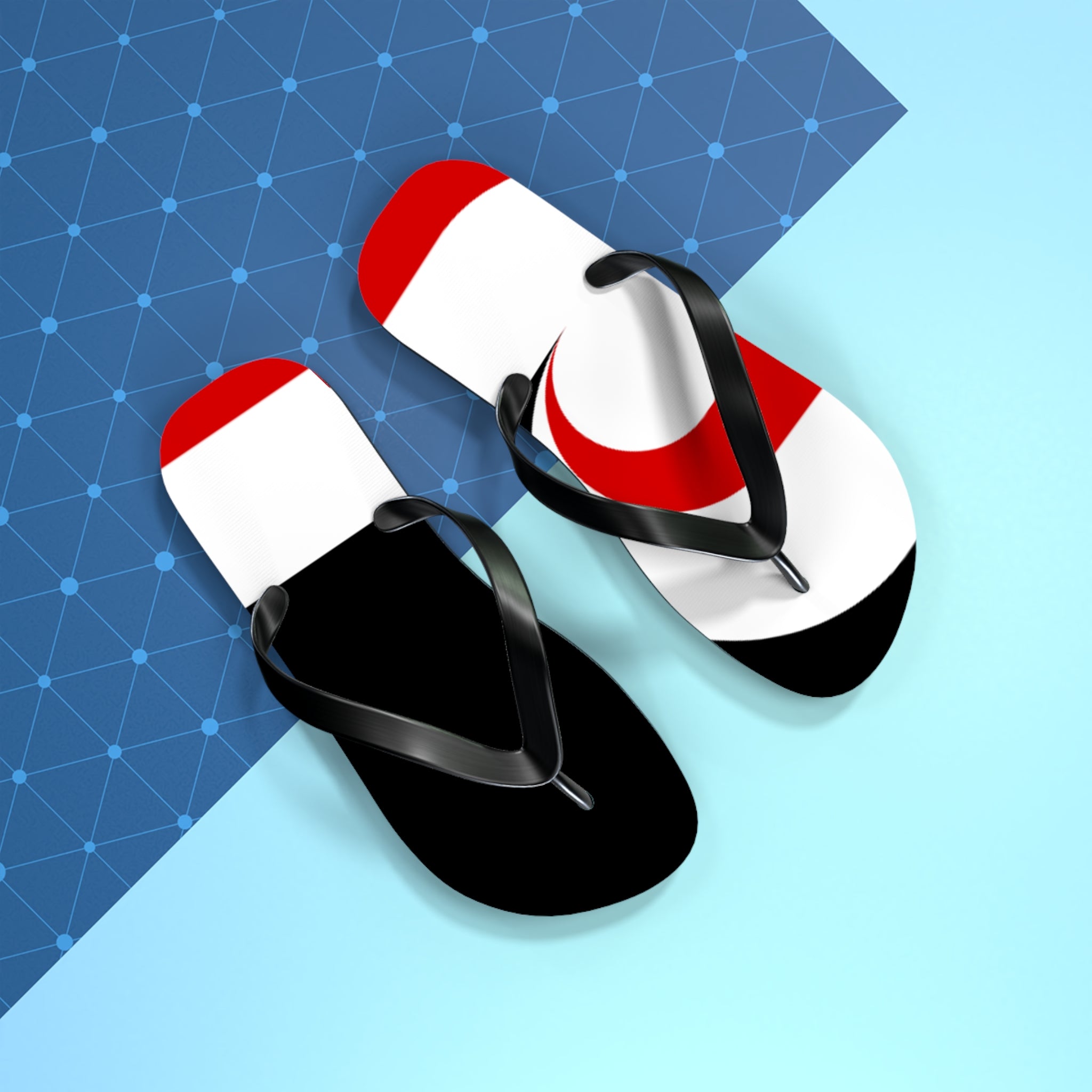 Aotearoa New Zealand Maori Flag Jandals