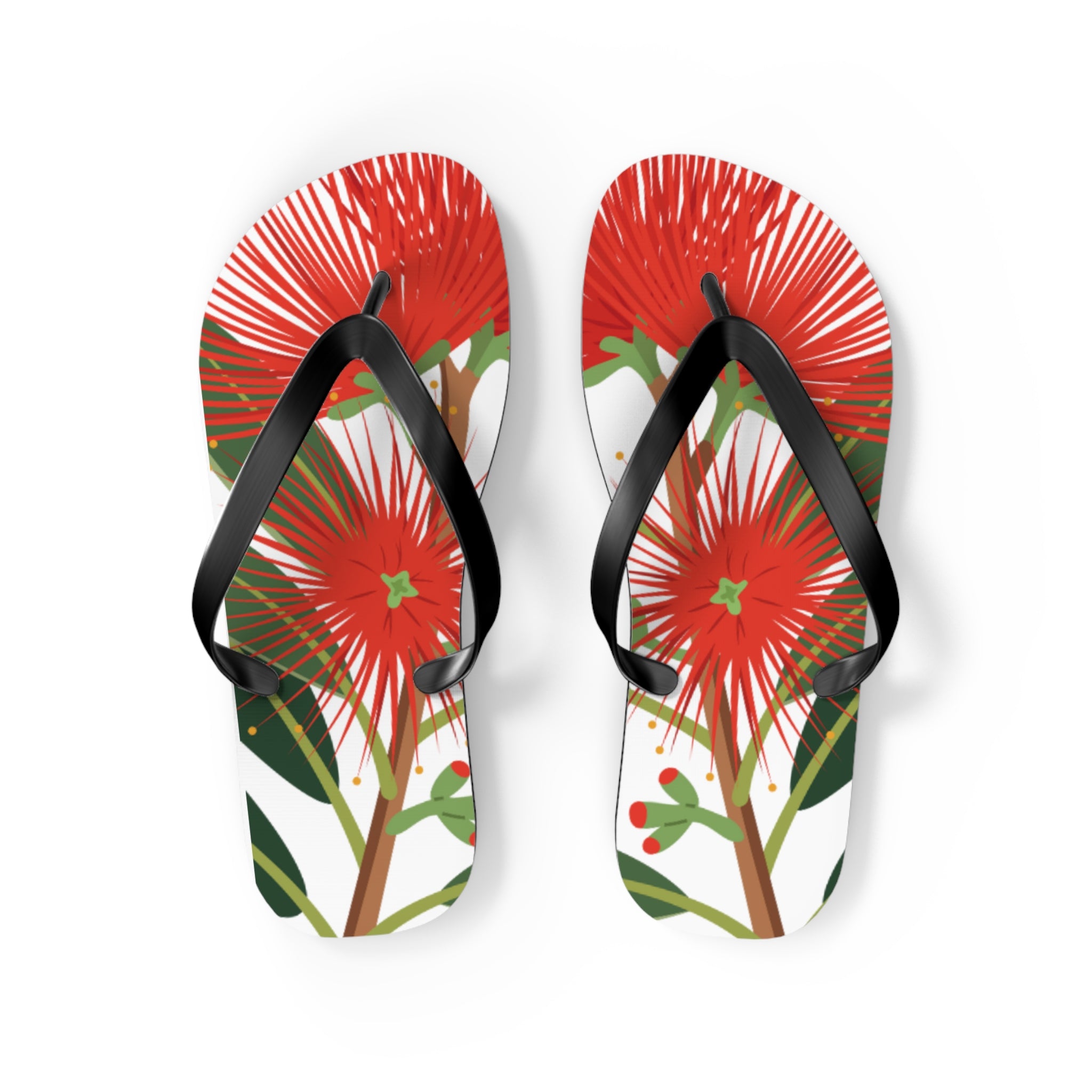 Aotearoa New Zealand Pohutukawa Jandals