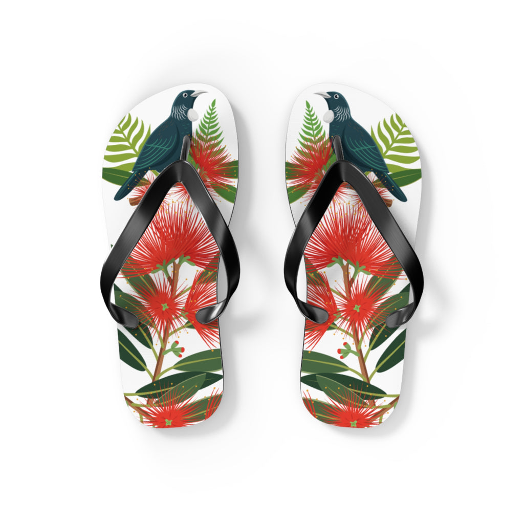 New Zealand Tui Pohutukawa Jandals