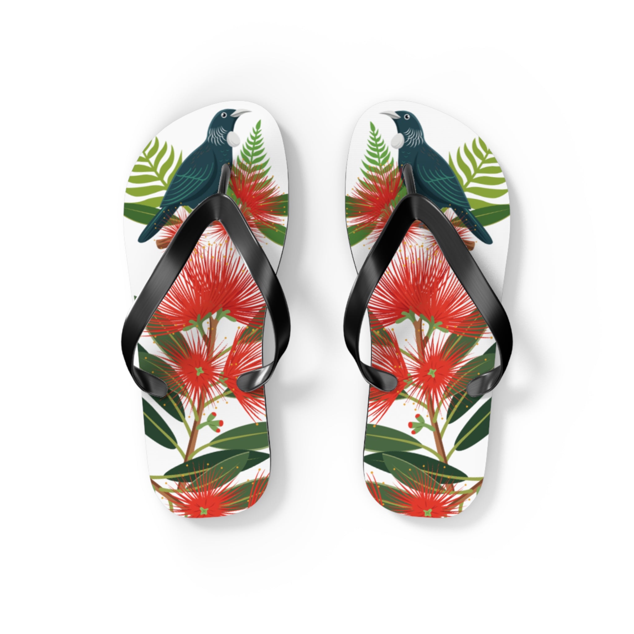 New Zealand Tui Pohutukawa Jandals