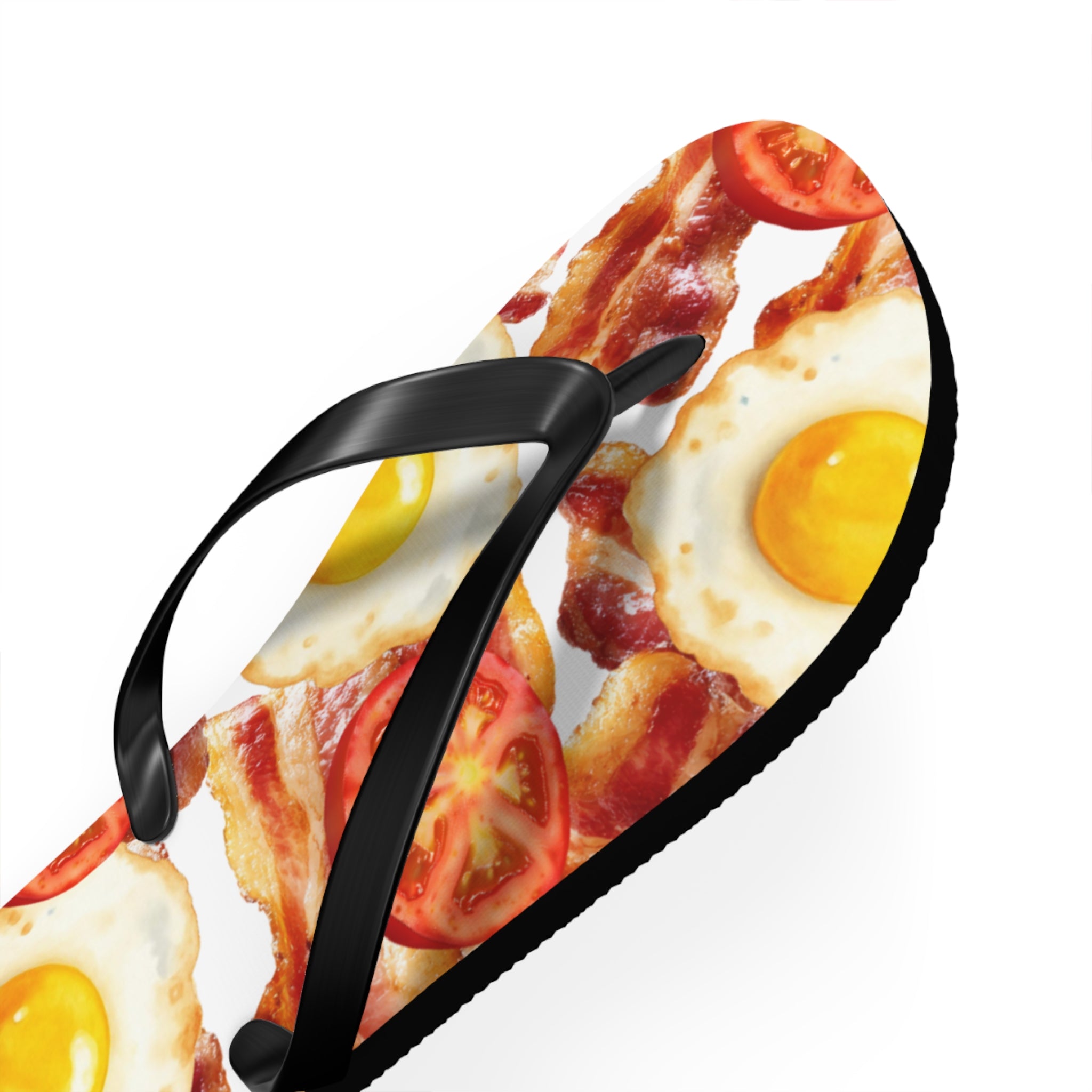Quirky Bacon, Eggs & Tomato Jandals