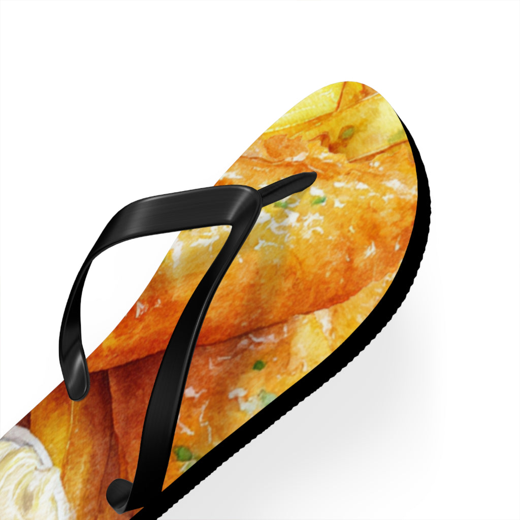 Fish 'n' Chips Jandals | Aotearoa New Zealand Quirky Design