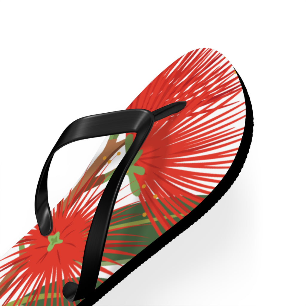 Aotearoa New Zealand Pohutukawa Jandals