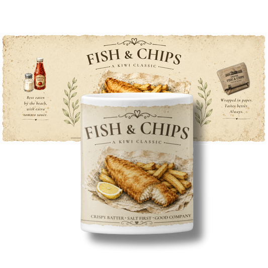 "Fish & Chips" Mug