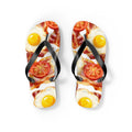 Quirky Bacon, Eggs & Tomato Jandals