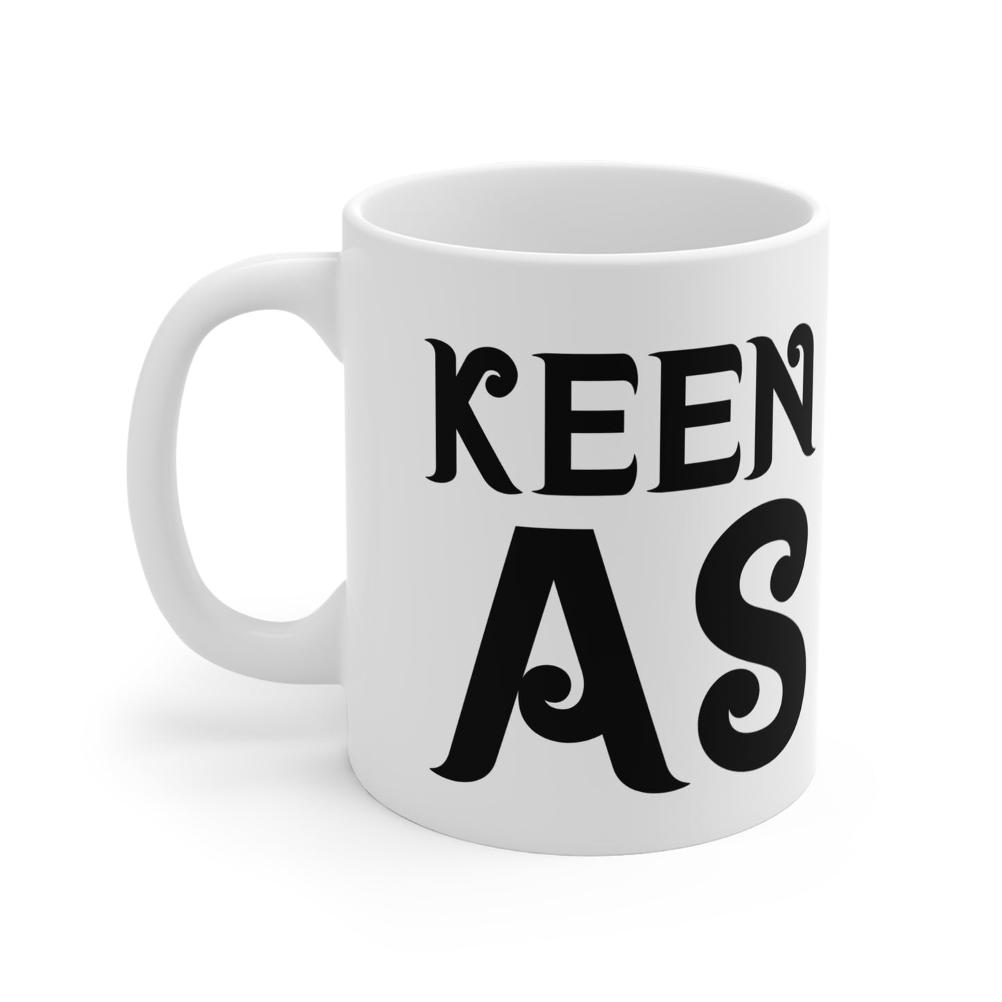 "Keen As" Mug