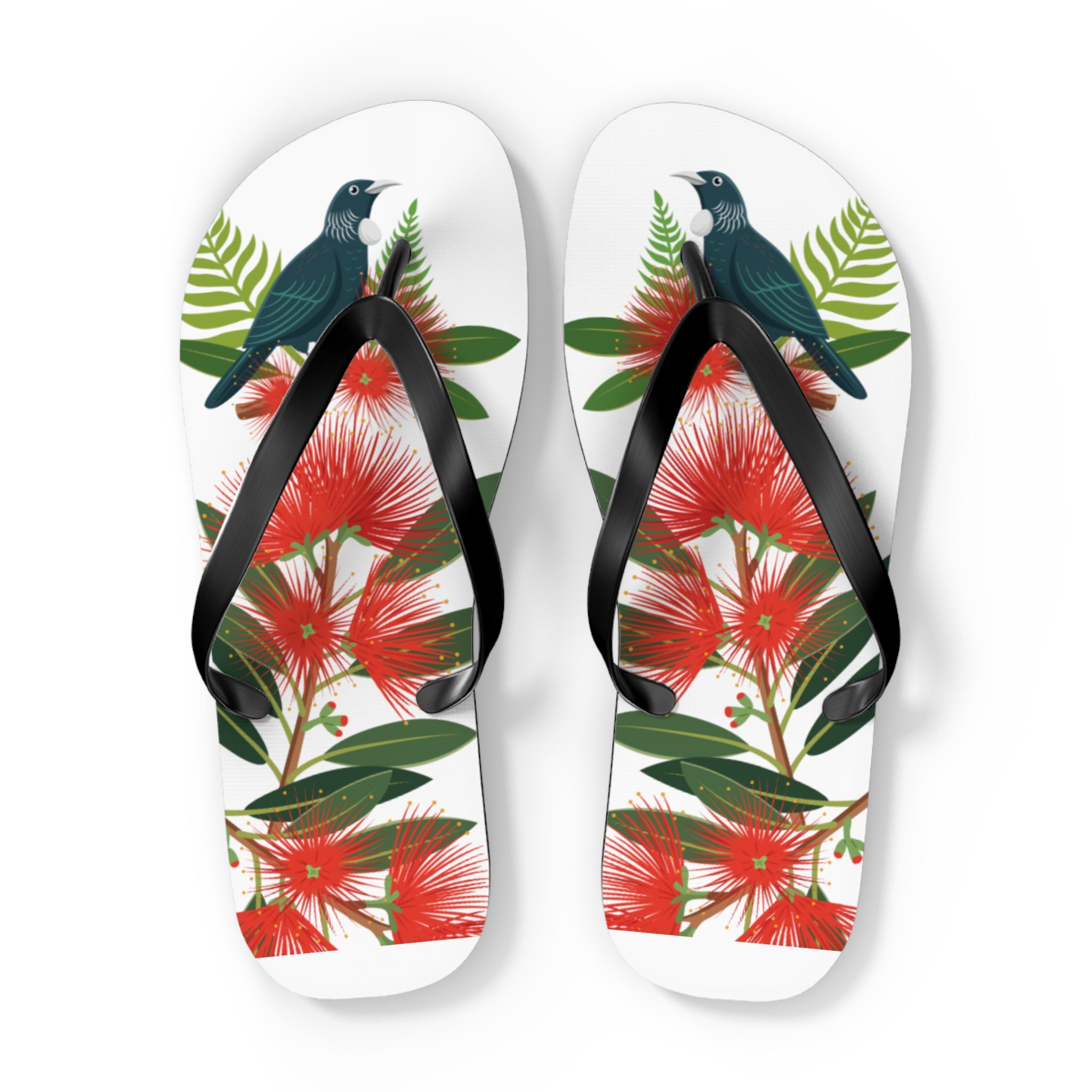 New Zealand Tui Pohutukawa Jandals