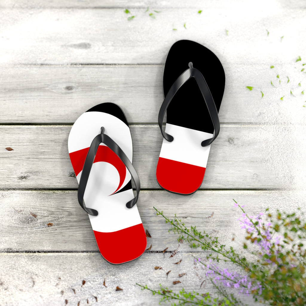 Aotearoa New Zealand Maori Flag Jandals