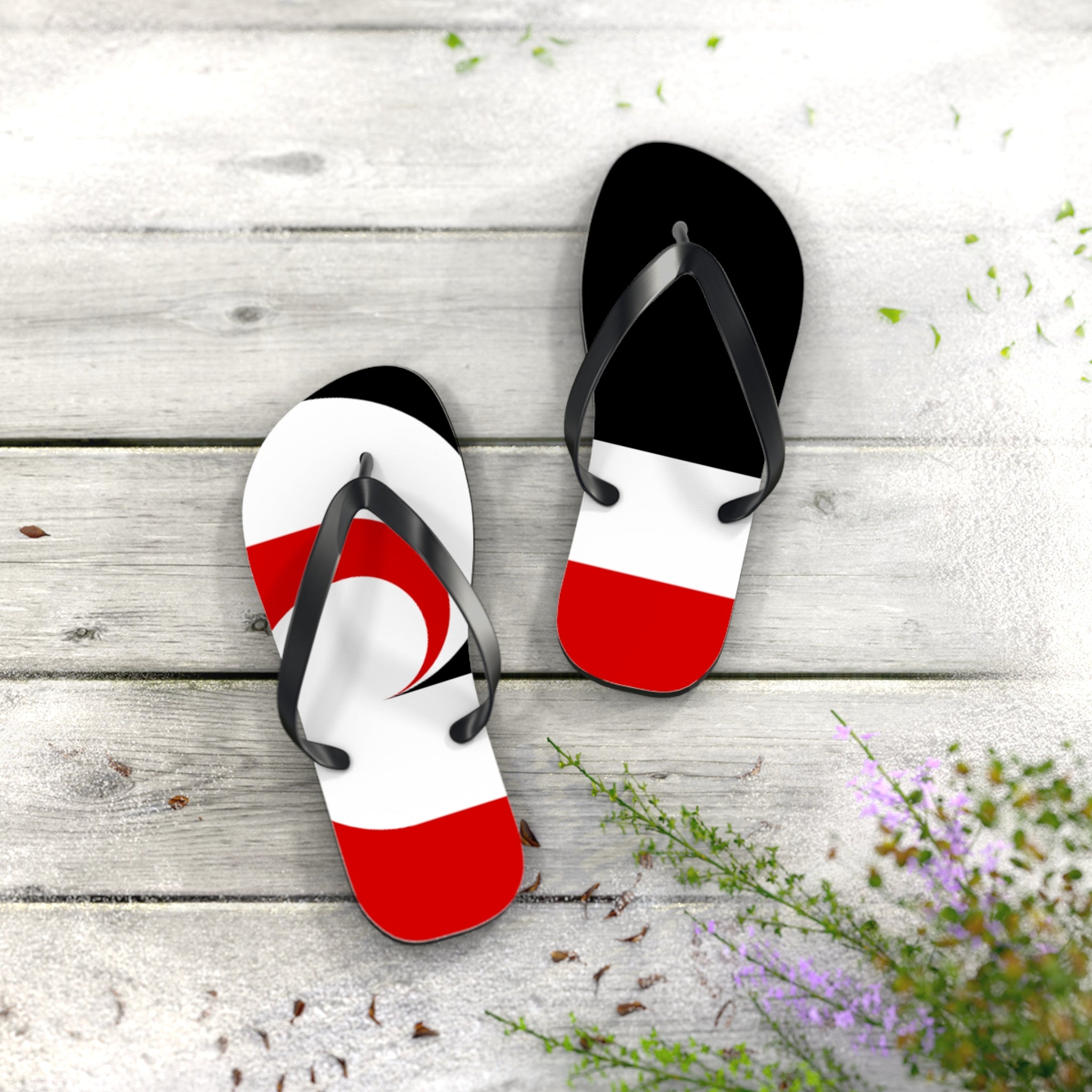 Aotearoa New Zealand Maori Flag Jandals