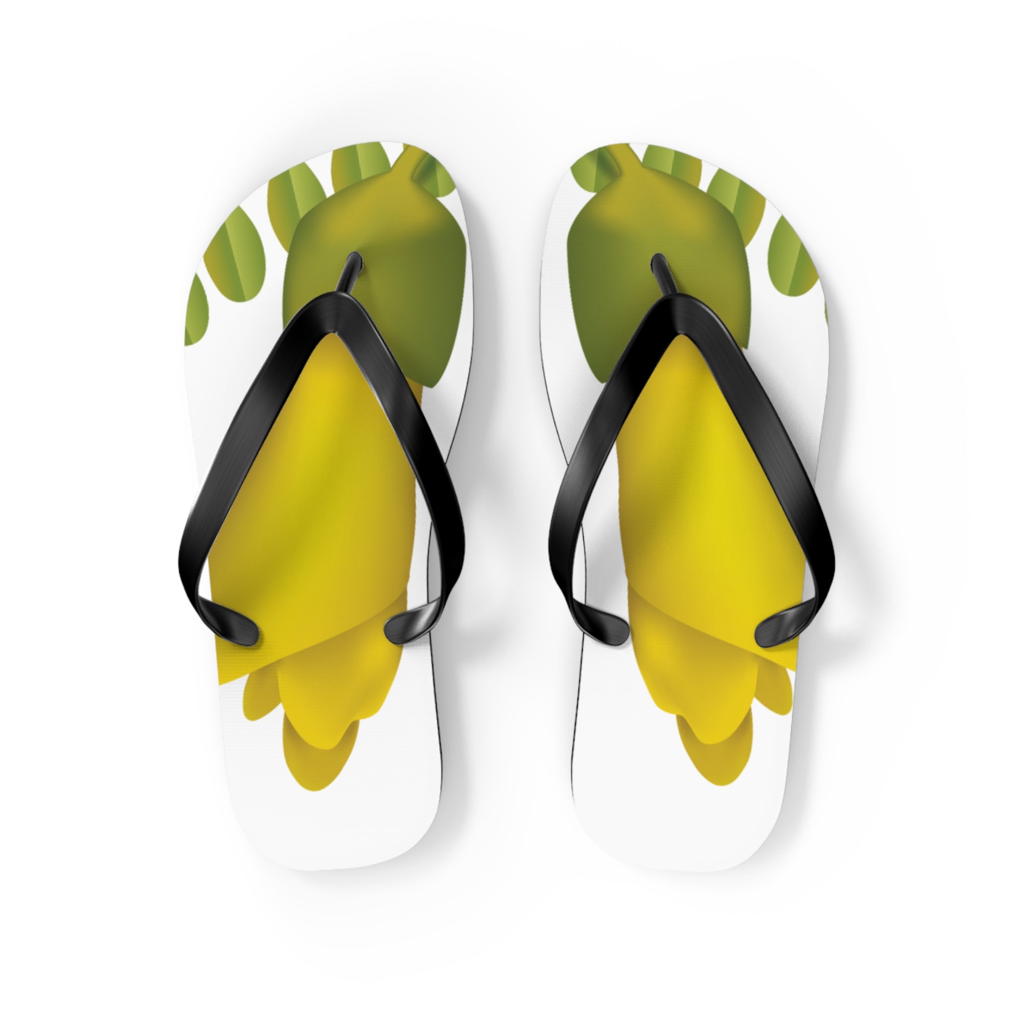 Kowhai Flower Jandals | Aotearoa New Zealand Gift