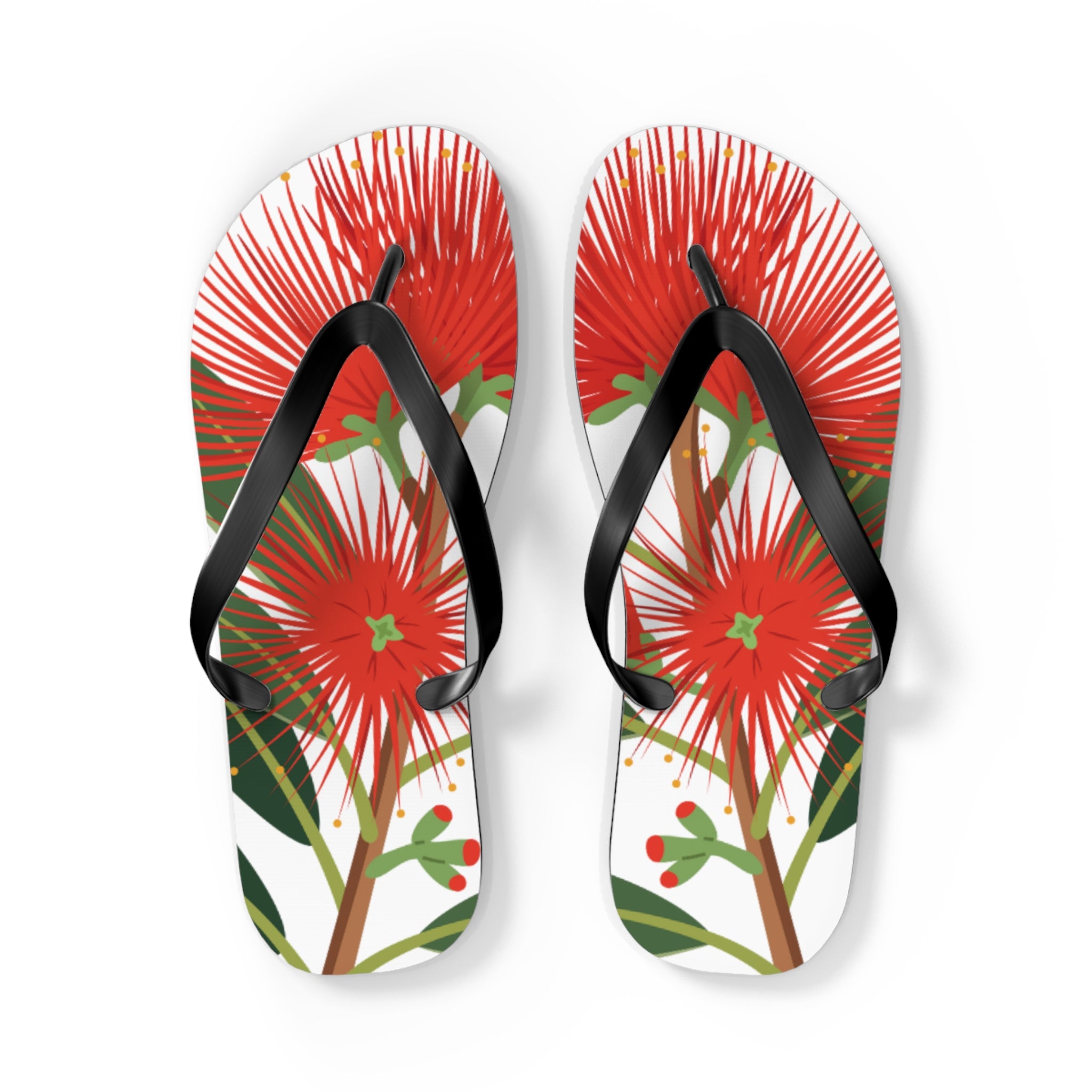 Aotearoa New Zealand Pohutukawa Jandals