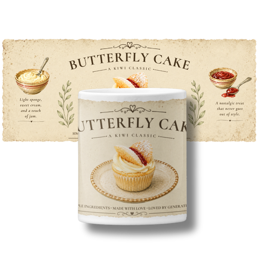 "Butterfly Cake" Mug