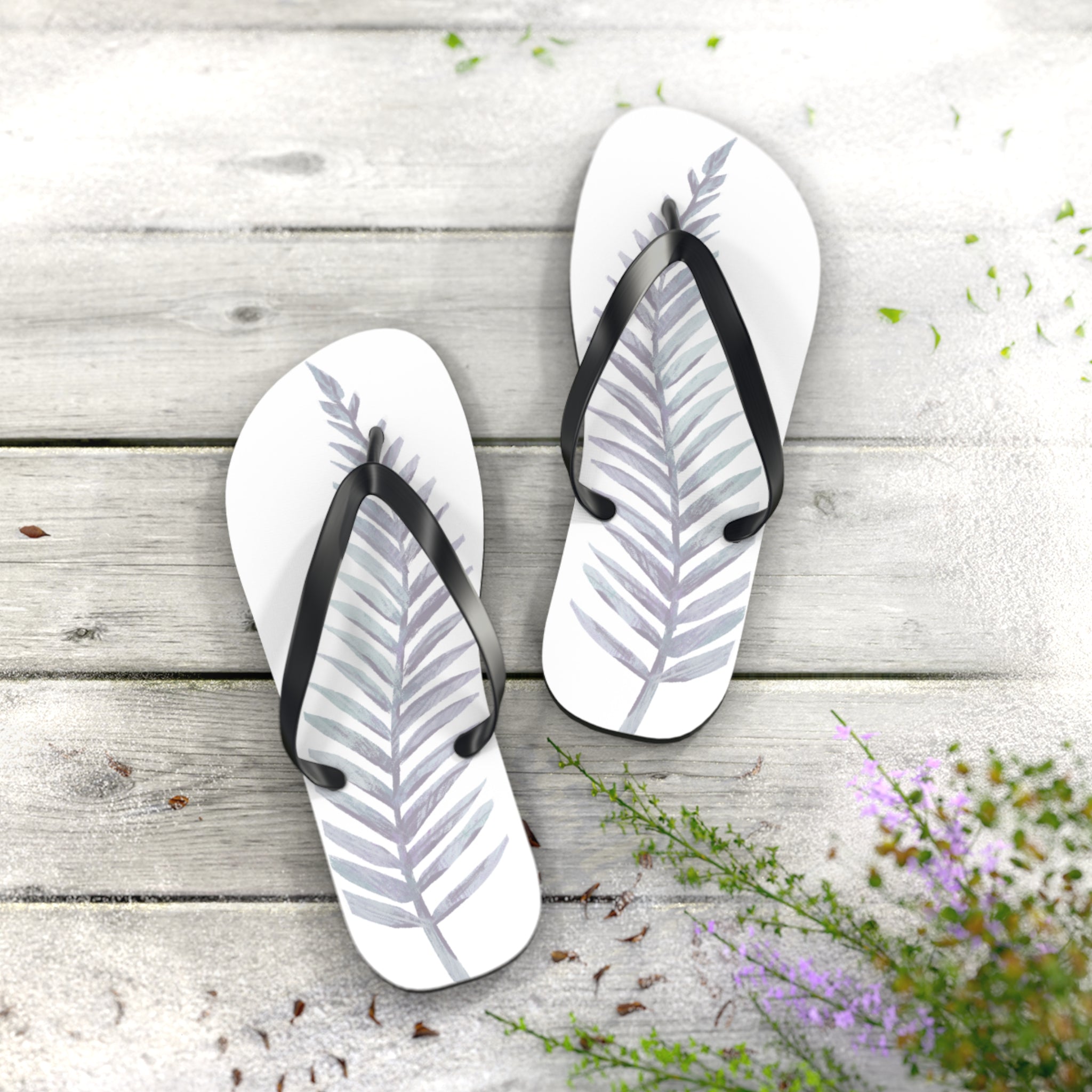 Silver Fern Design Jandals | Aotearoa New Zealand Footwear