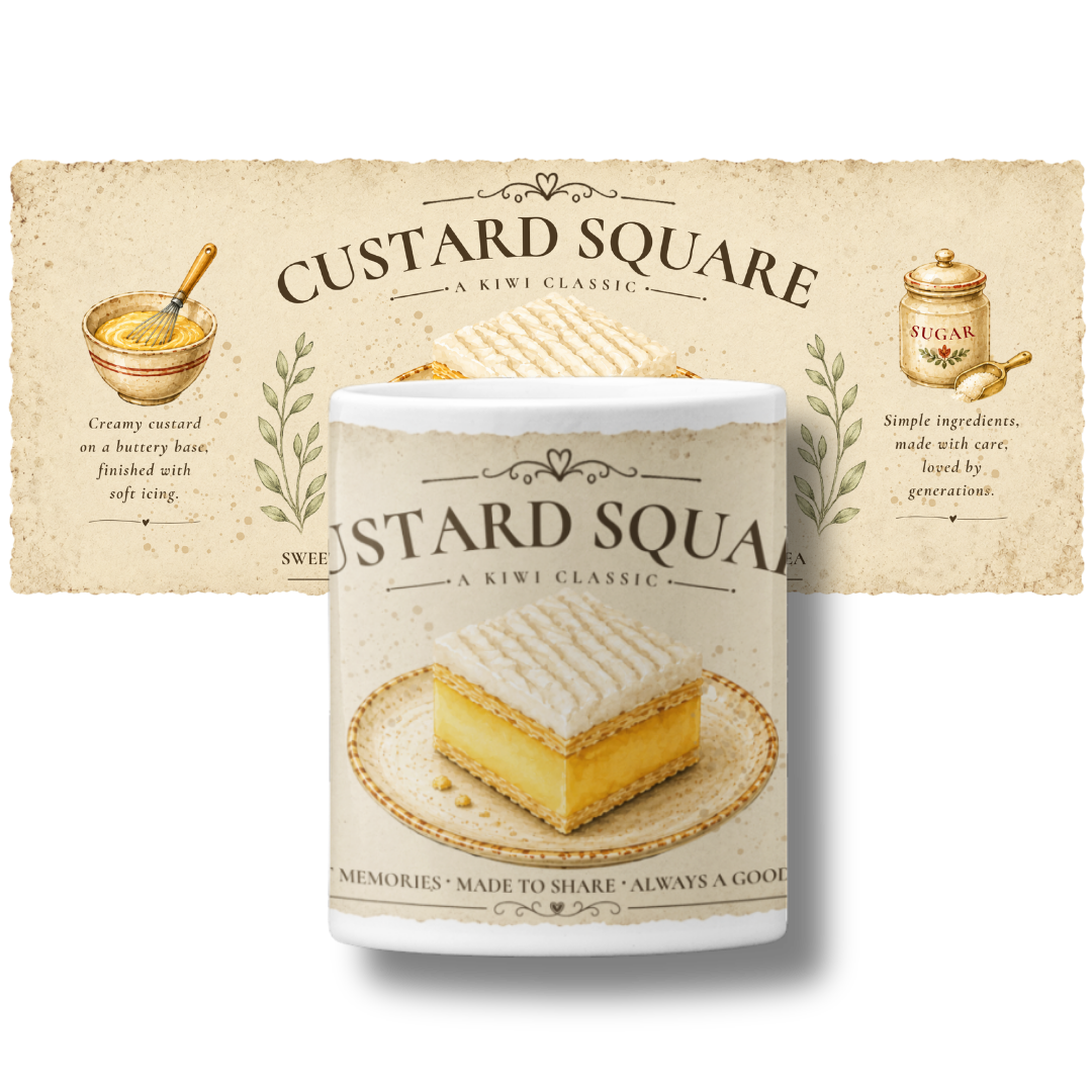 "Custard Square" Mug