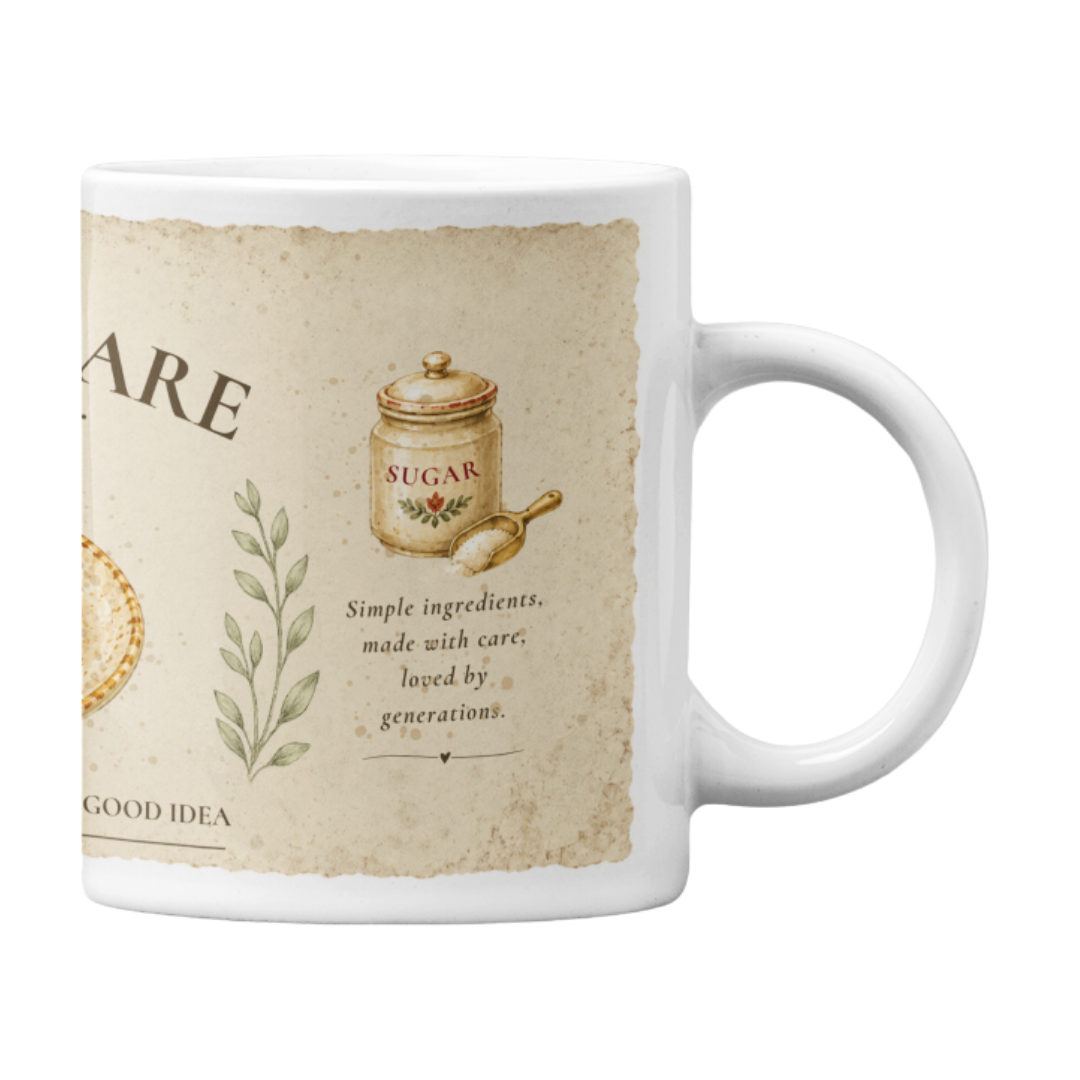 "Custard Square" Mug