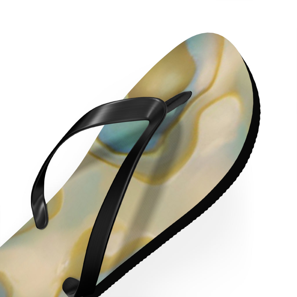 New Zealand Paua Shell Design Inspired Jandals