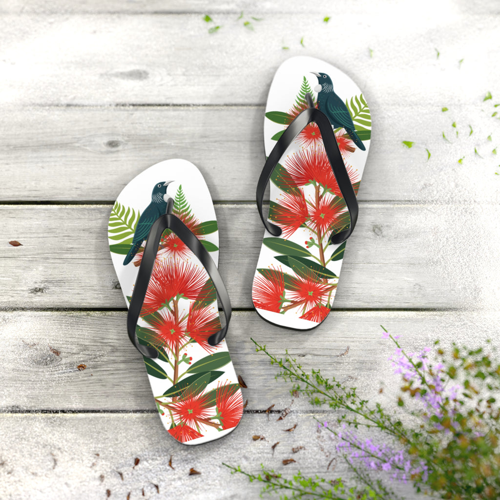 New Zealand Tui Pohutukawa Jandals