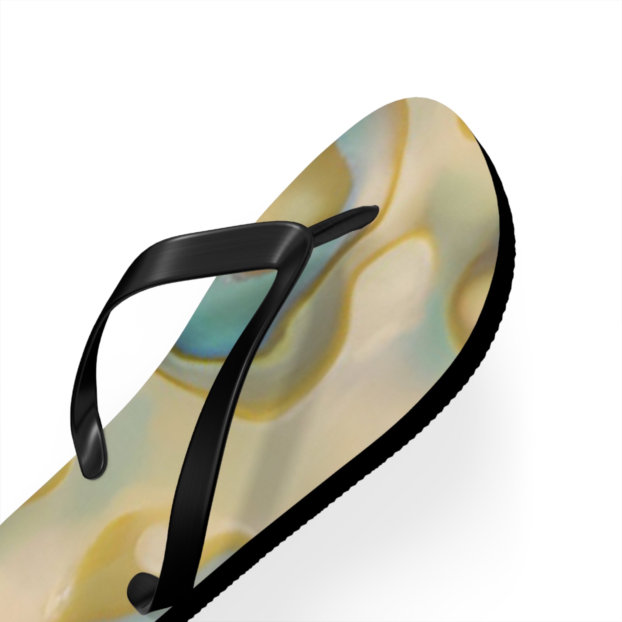 New Zealand Paua Shell Design Inspired Jandals