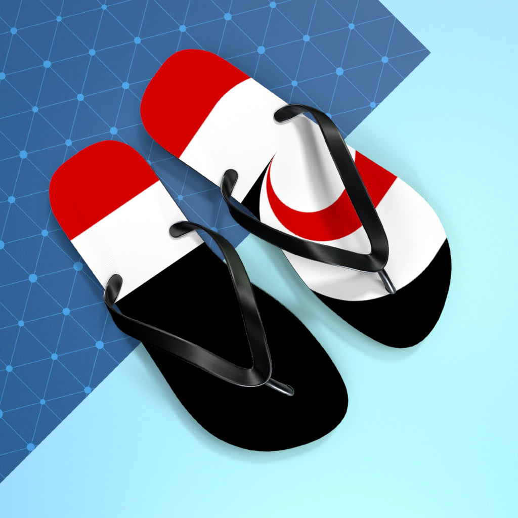 Aotearoa New Zealand Maori Flag Jandals