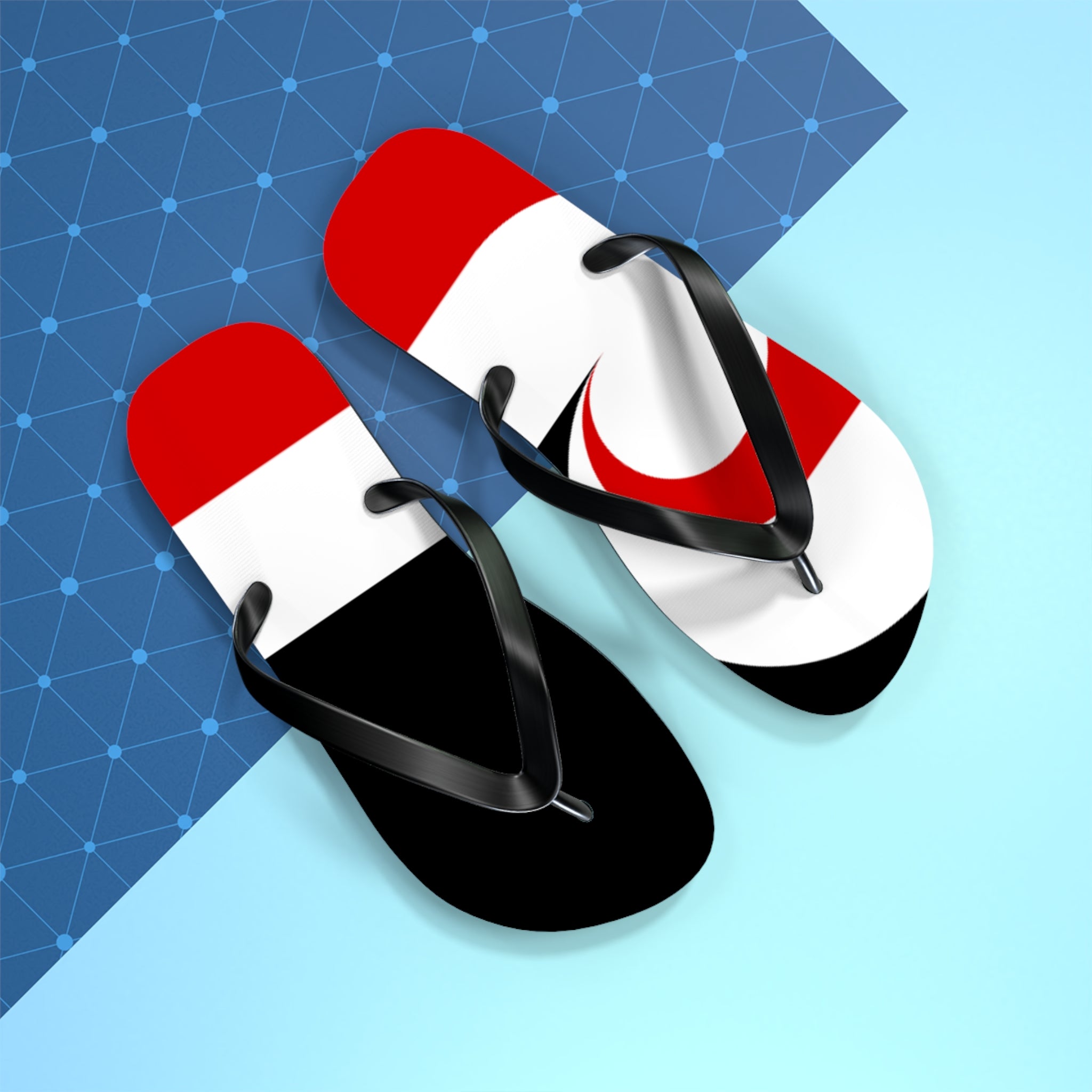 Aotearoa New Zealand Maori Flag Jandals