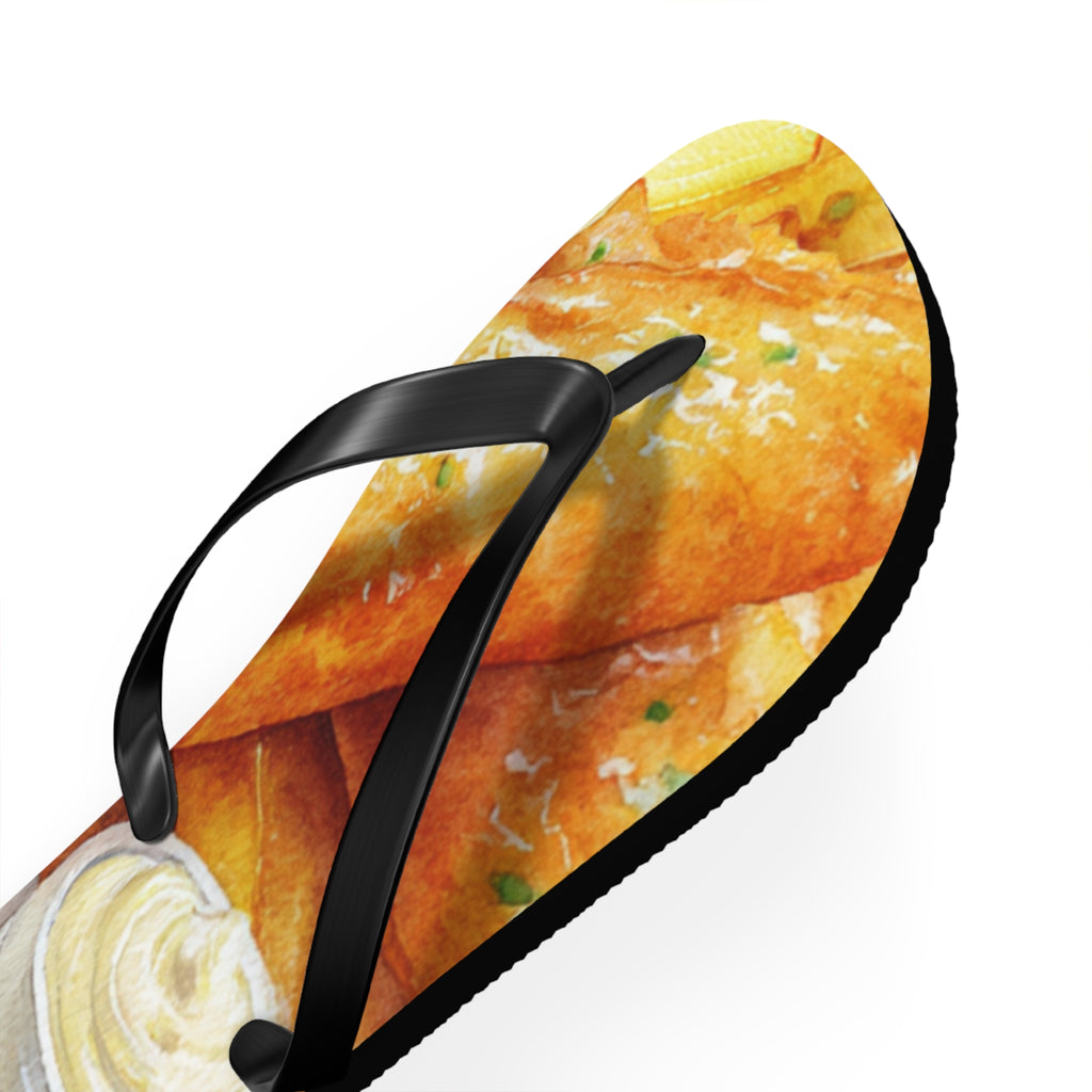 Fish 'n' Chips Jandals | Aotearoa New Zealand Quirky Design
