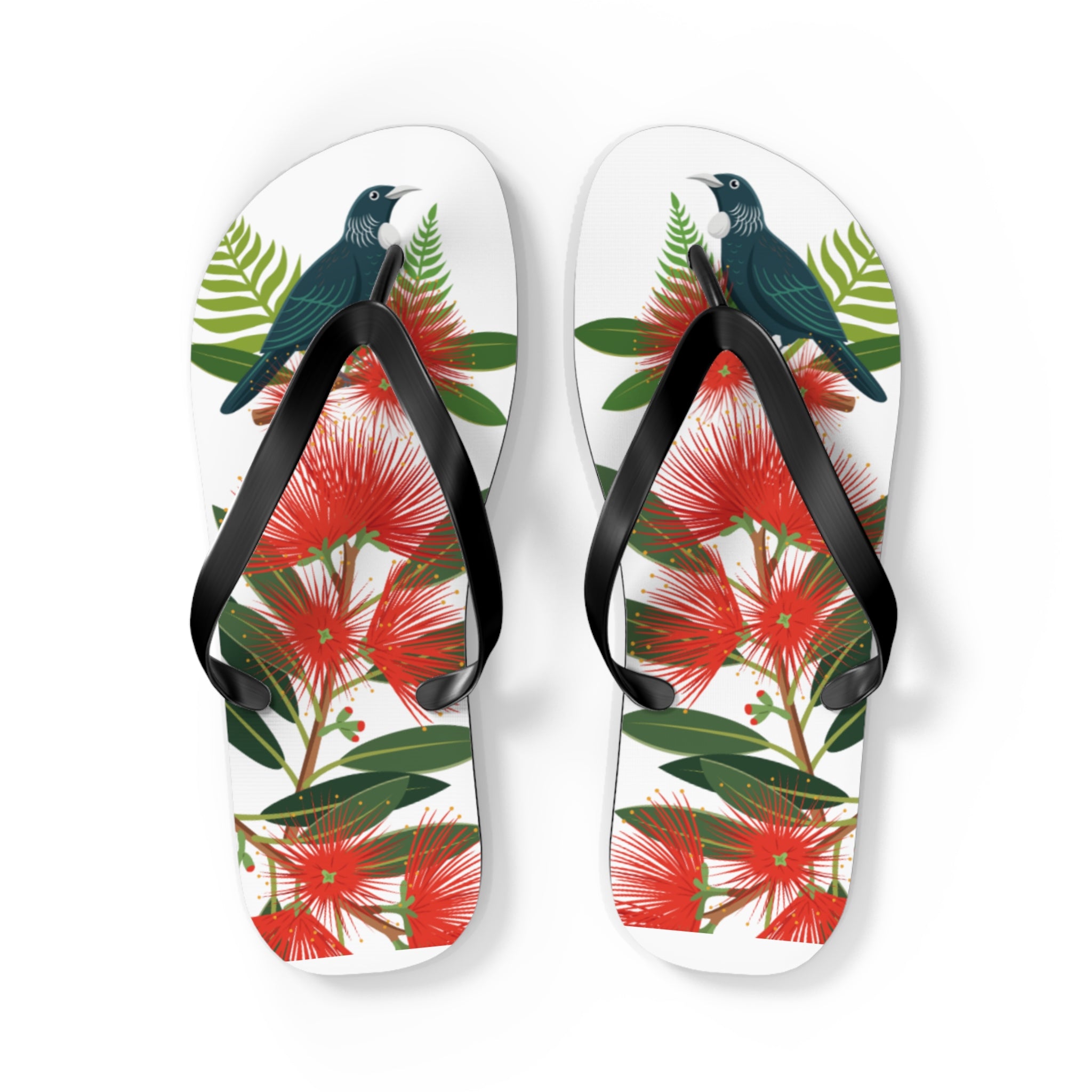 New Zealand Tui Pohutukawa Jandals