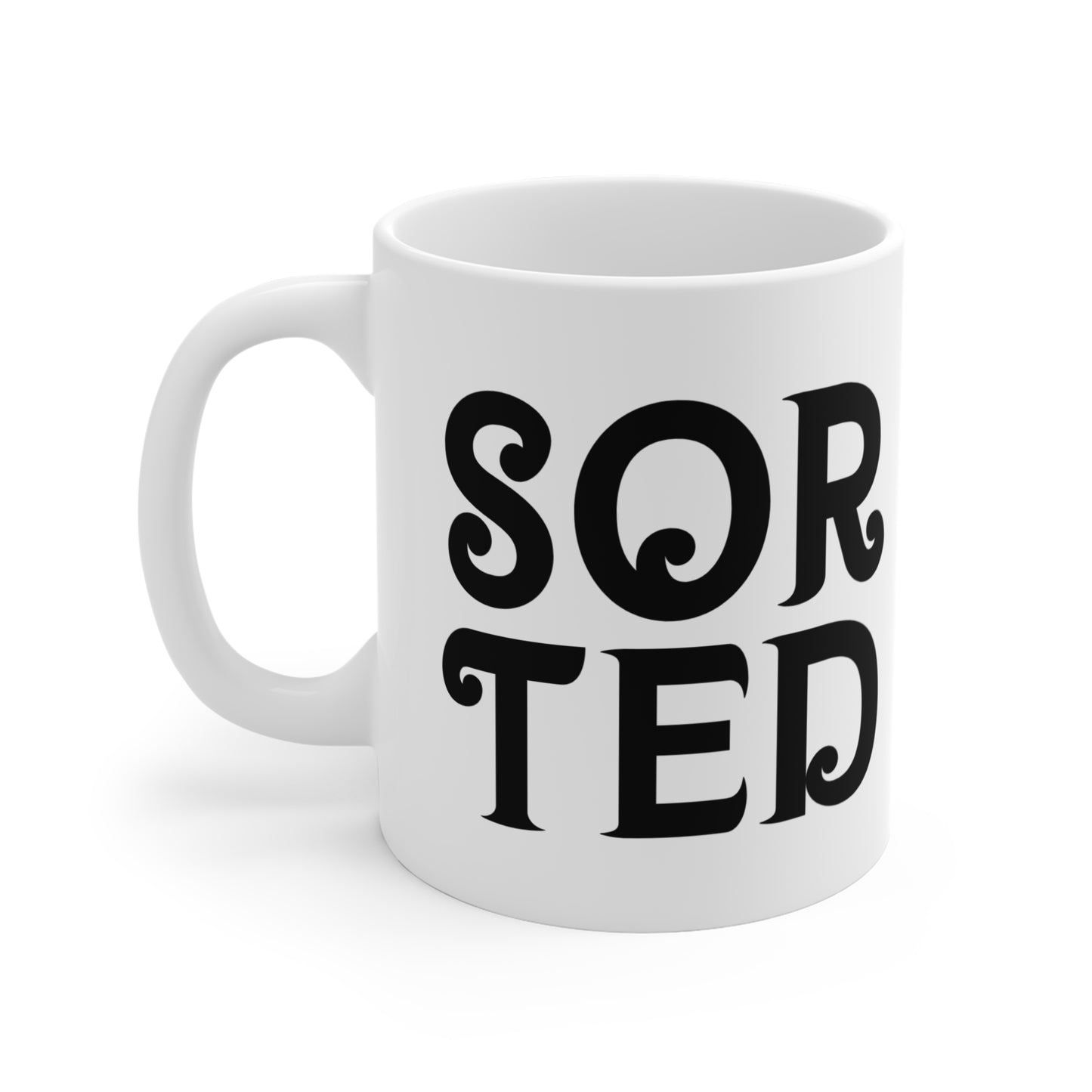 “Sorted” Mug