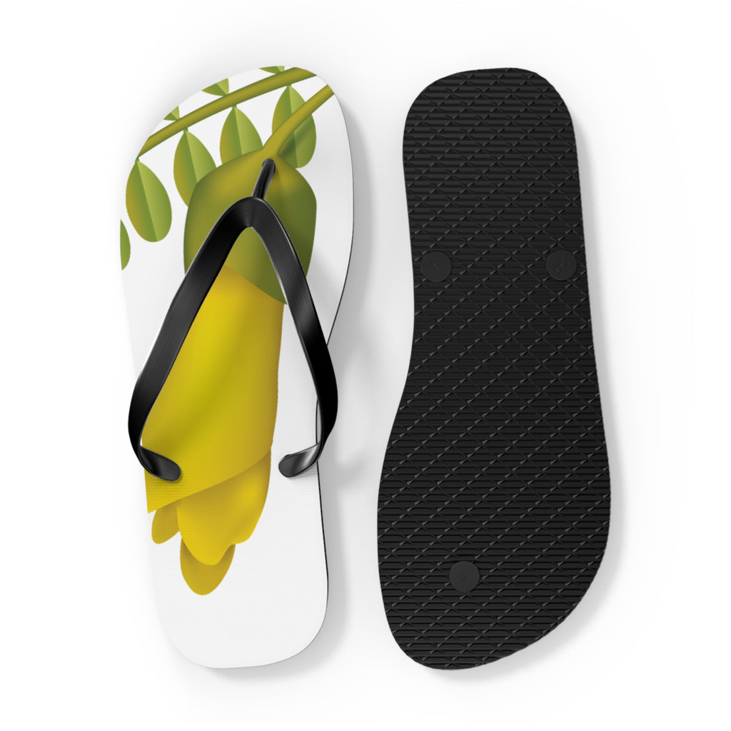 Kowhai Flower Jandals | Aotearoa New Zealand Gift