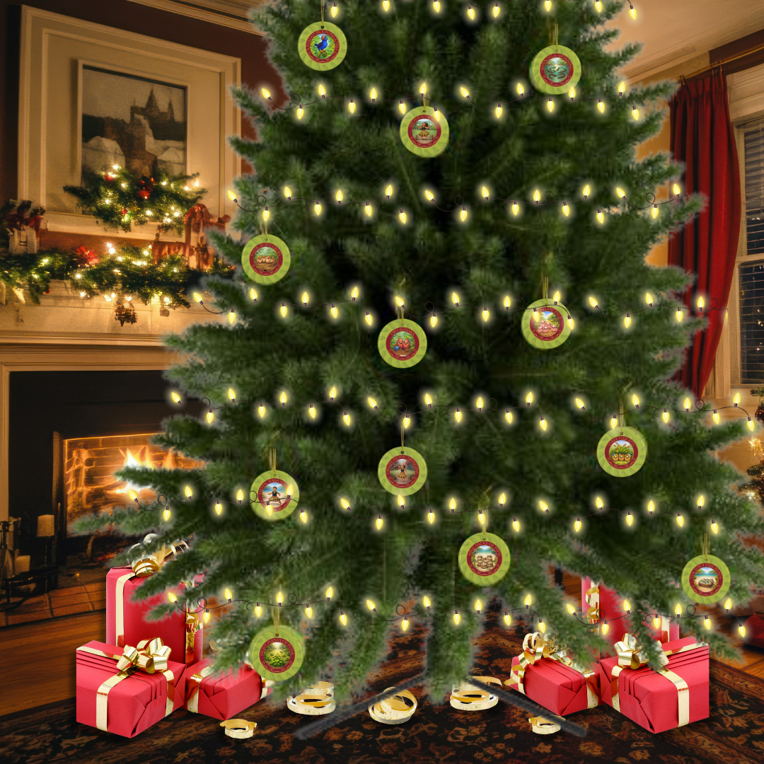 Day 10 of 12 - Ten Juicy Fish Heads | From the Twelve Days of a Kiwi Christmas Collection