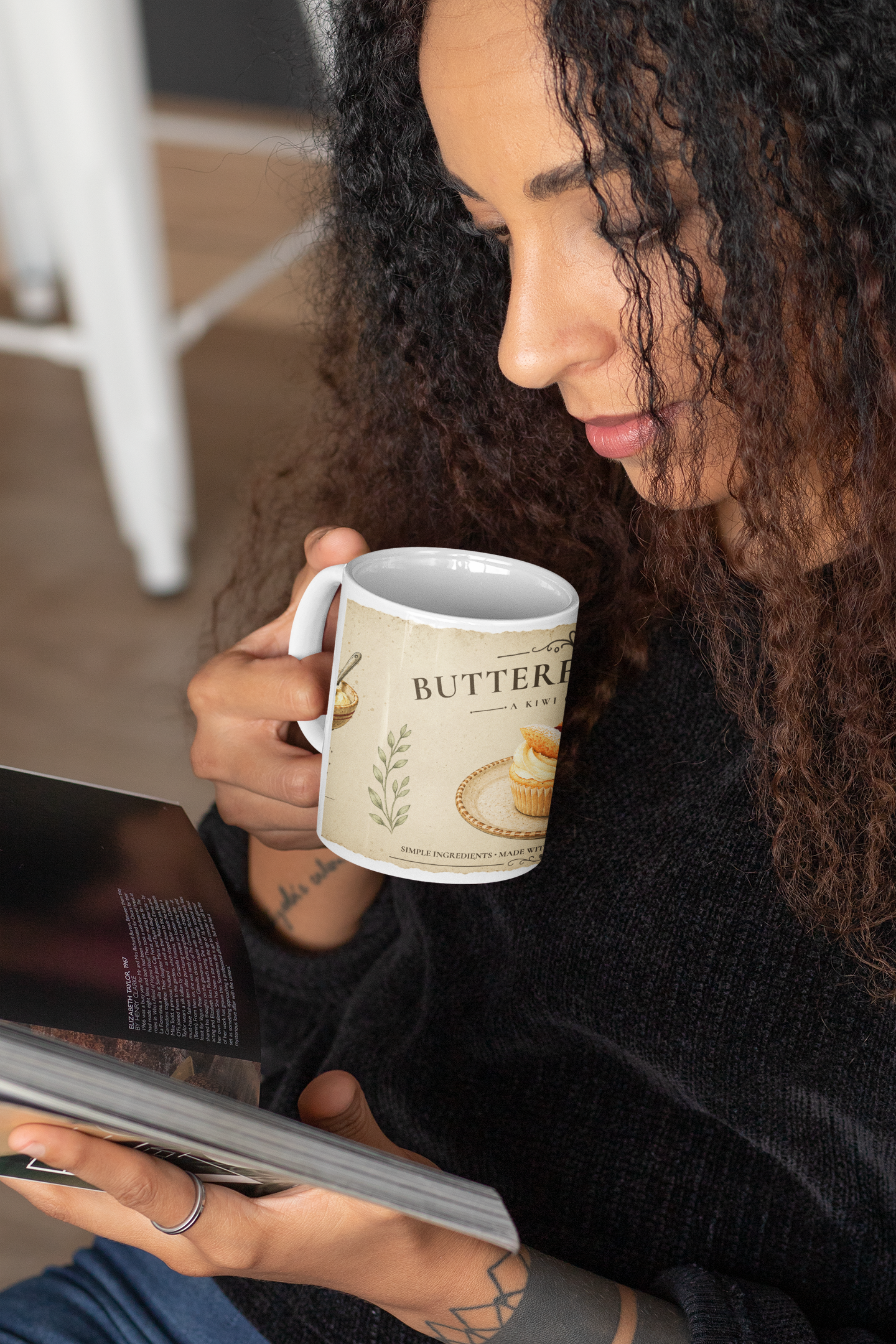 "Butterfly Cake" Mug