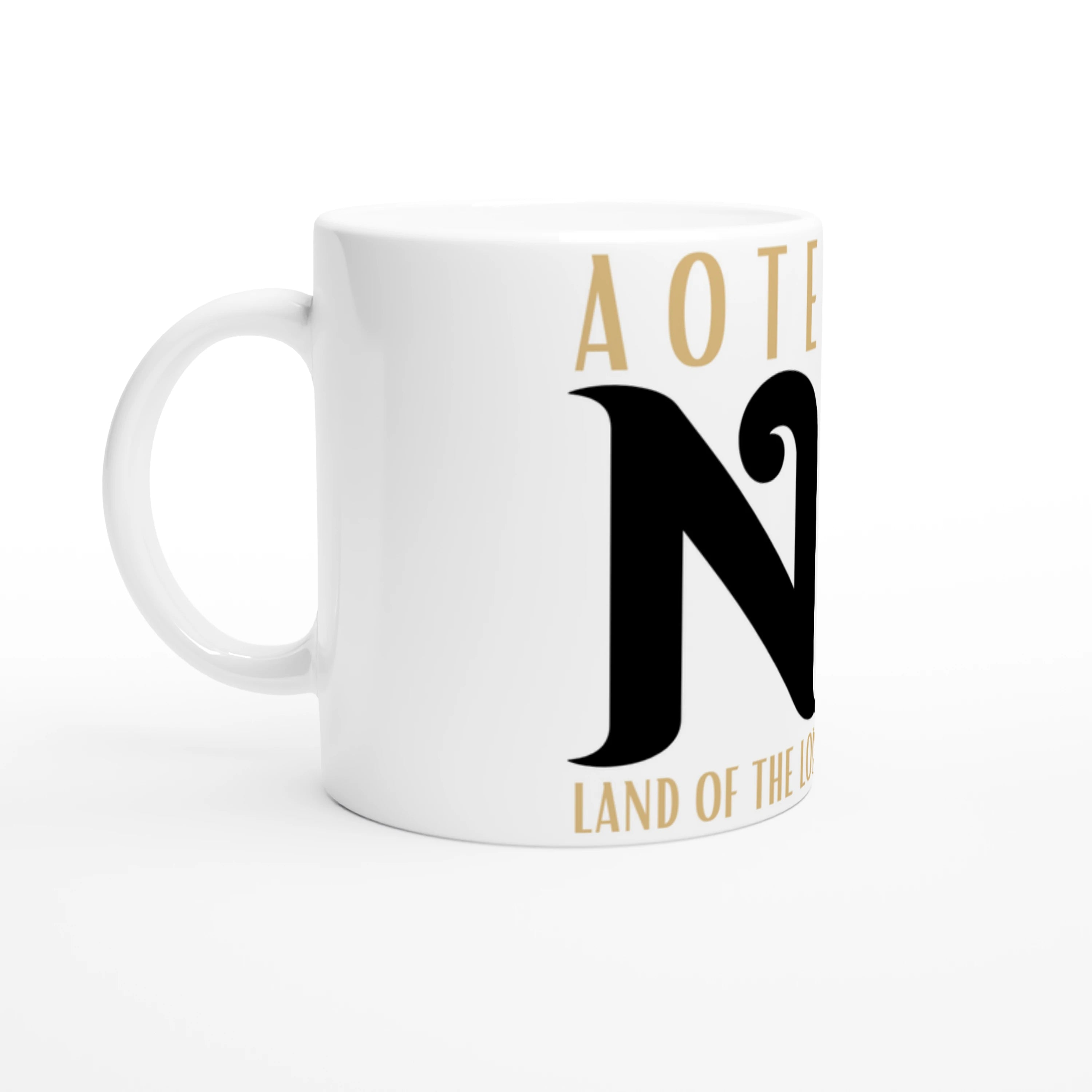 Aotearoa New Zealand White 11oz Ceramic Mug