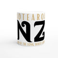 Aotearoa New Zealand White 11oz Ceramic Mug