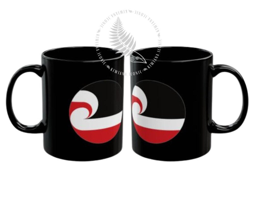 New Zealand Maori Flag Design Mug