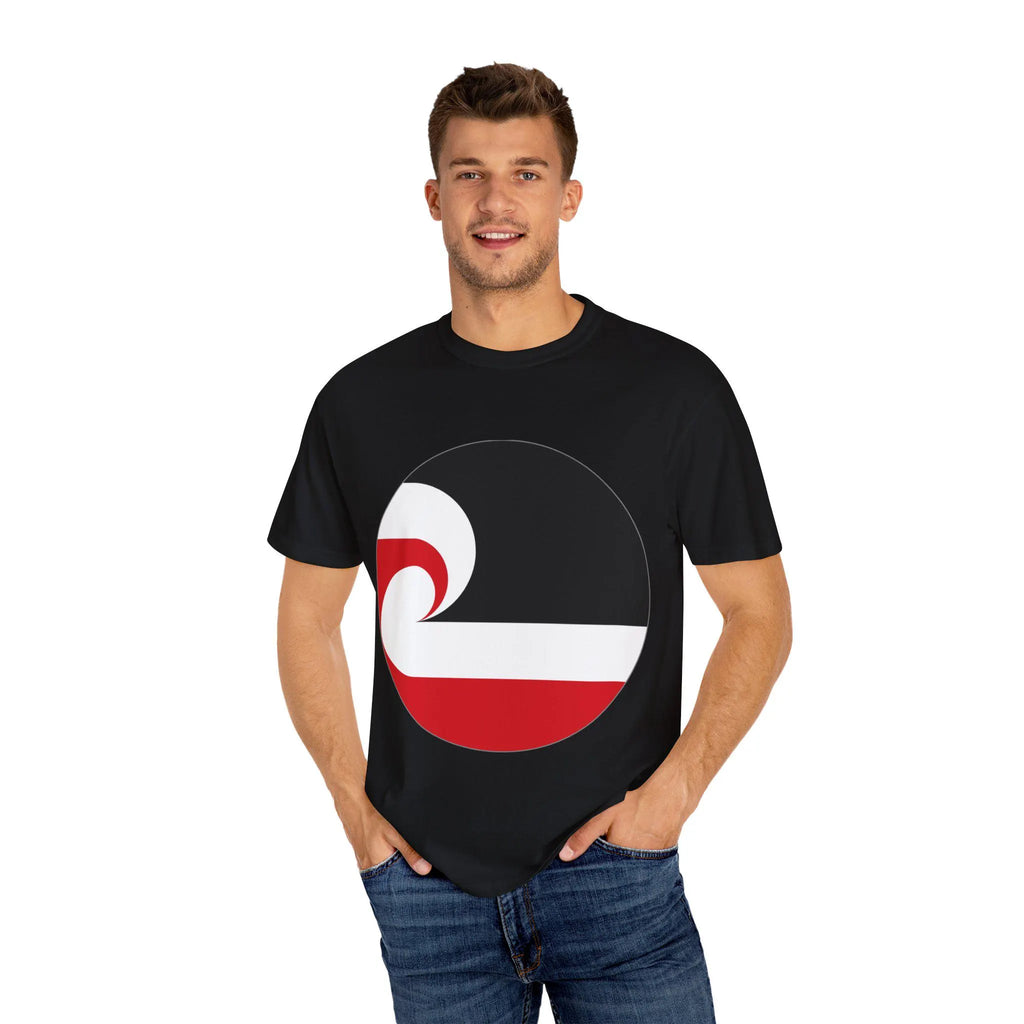 Maori Koru Wave T-shirt | New Zealand Maori Heritage Tee