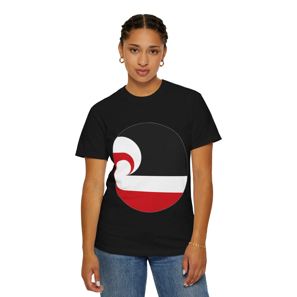 Maori Koru Wave T-shirt | New Zealand Maori Heritage Tee